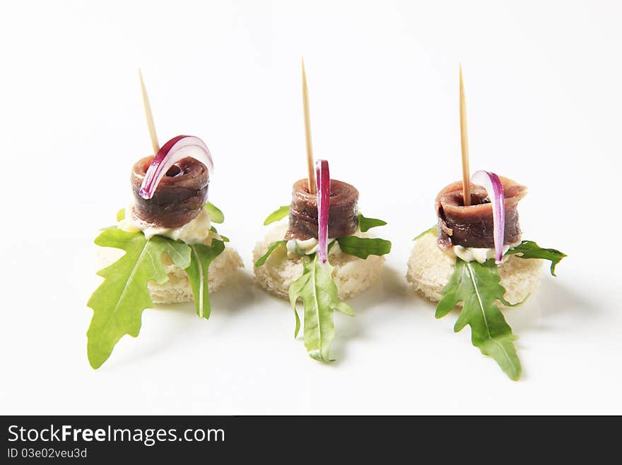 Anchovy Canapes