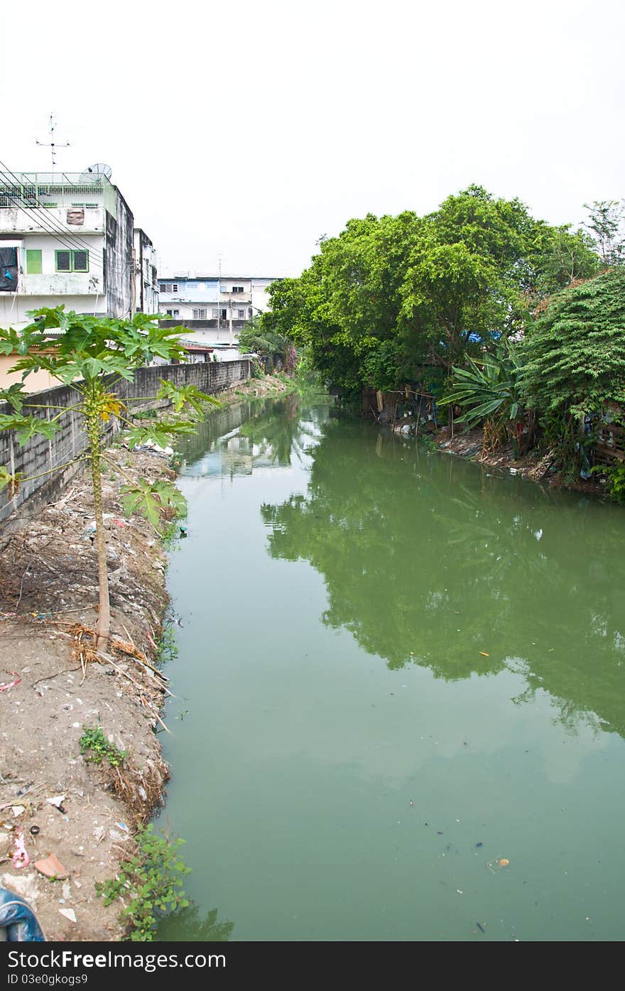 Canal In Thai