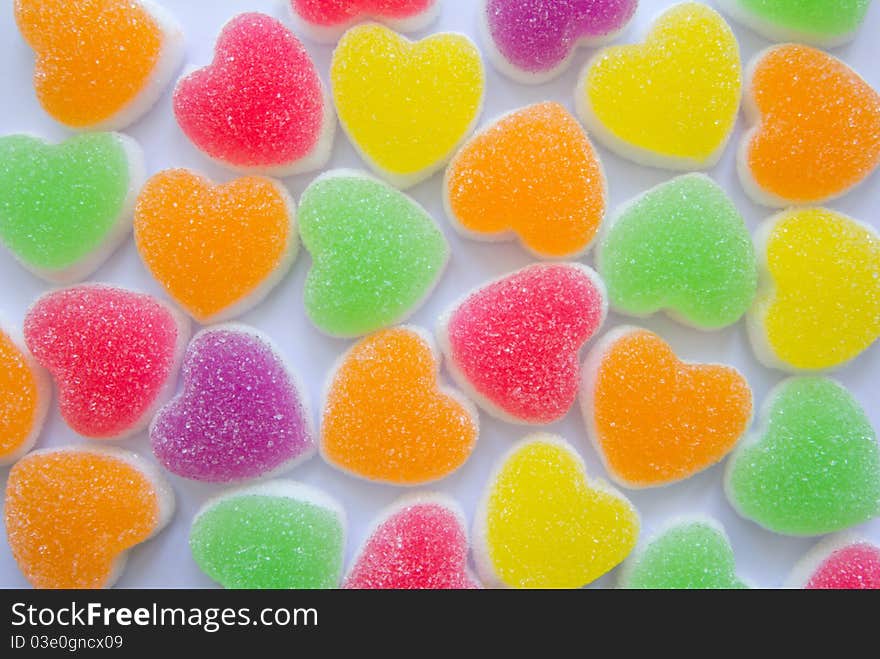 Close-up of colorful candy