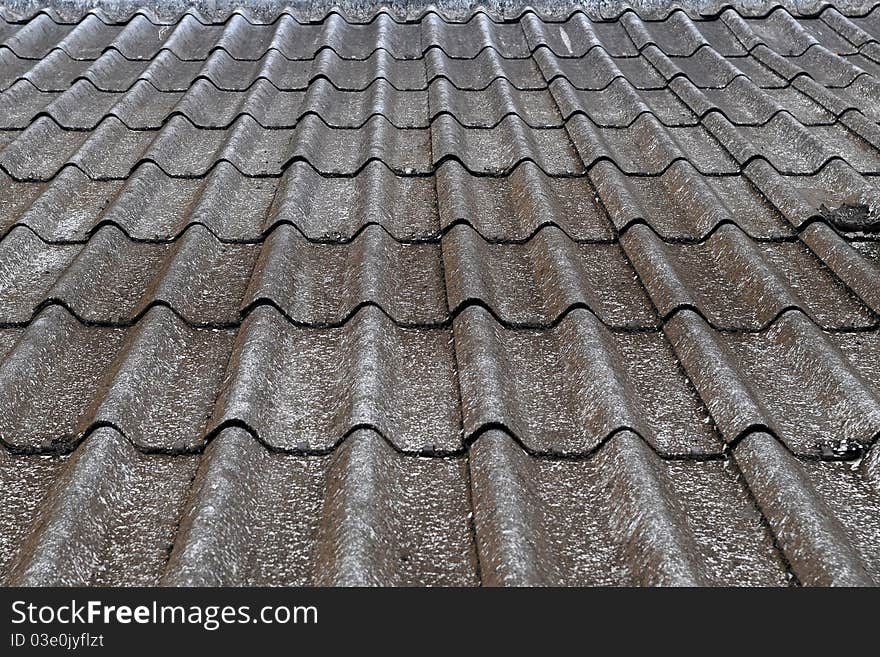 Image of old roof texture