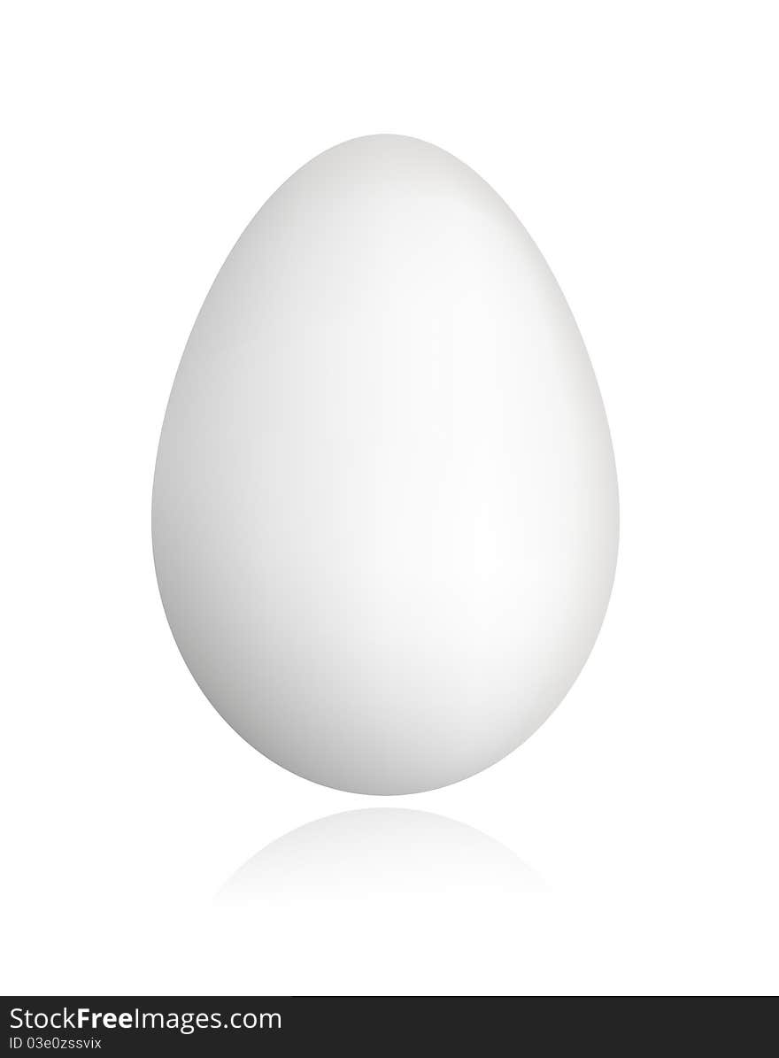 White egg for your design