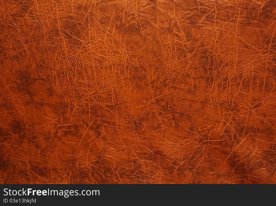 Texture of imitation leather, closeup