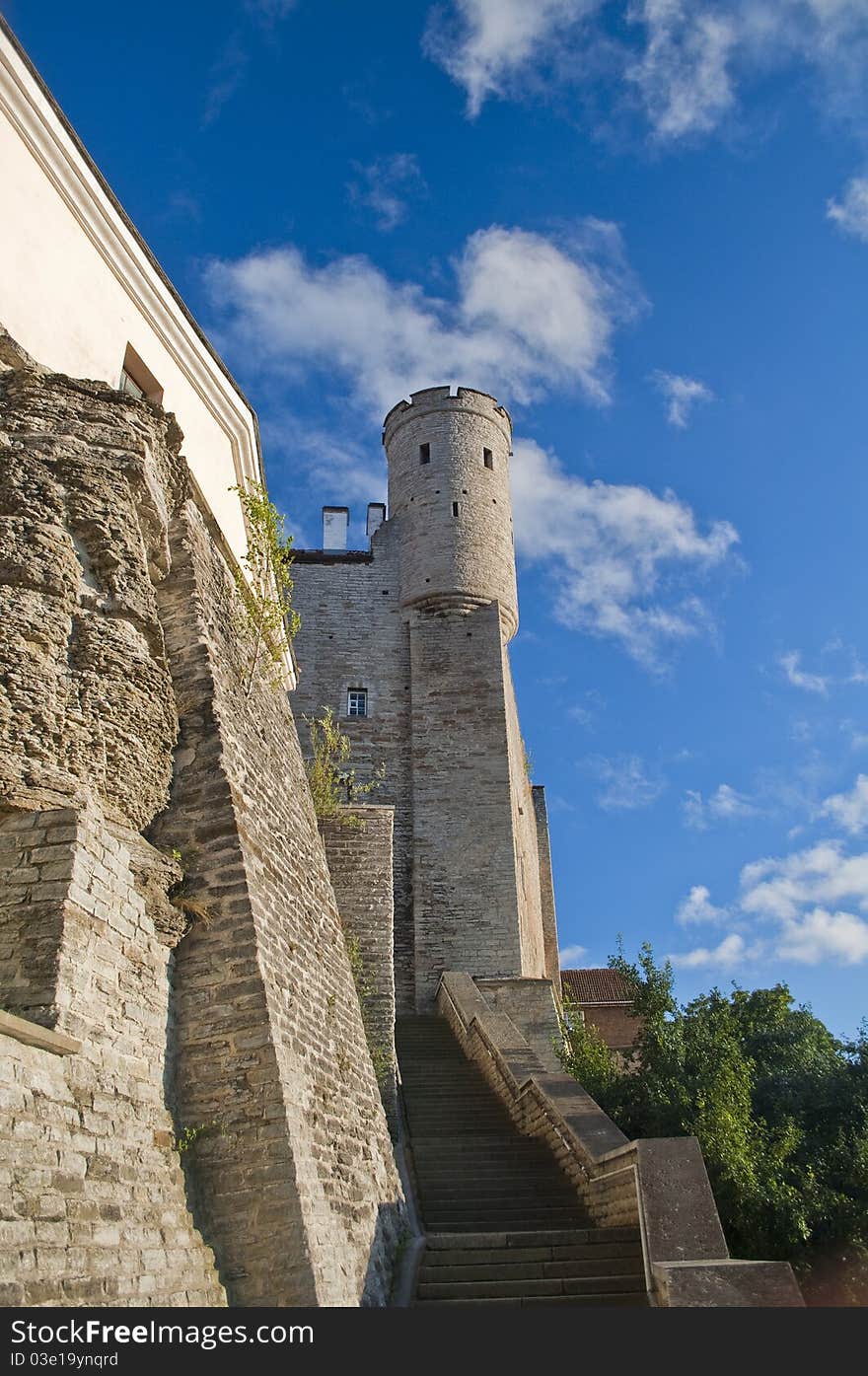 Toompea Castle in Talinn, Estonia