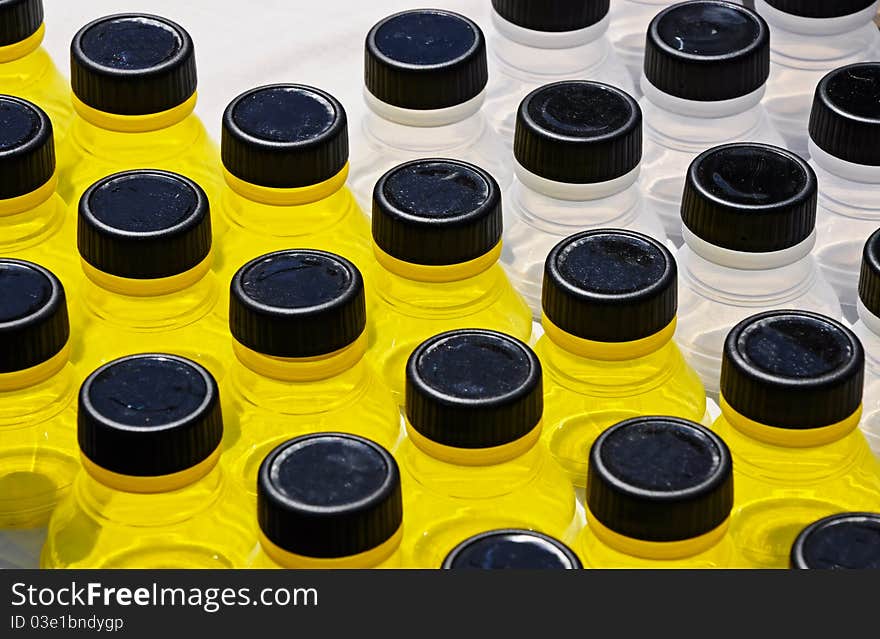 Colourful Glass Containers