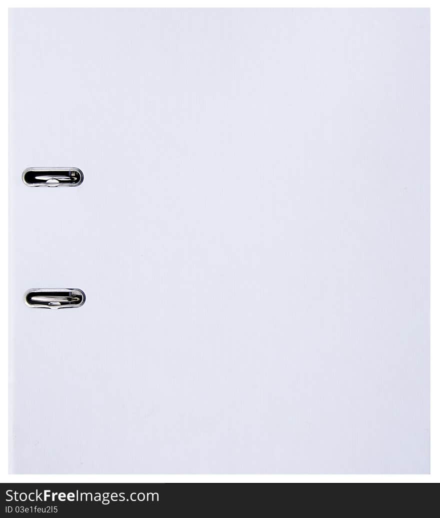 White Ring Binder