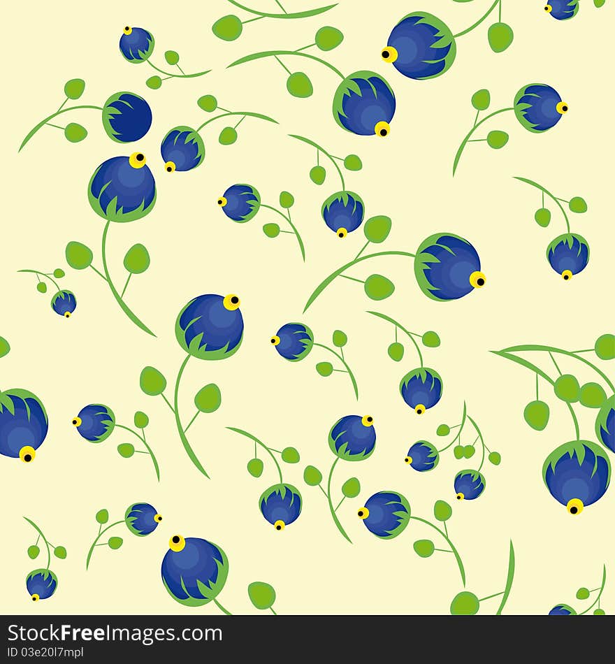 Abstract berry background