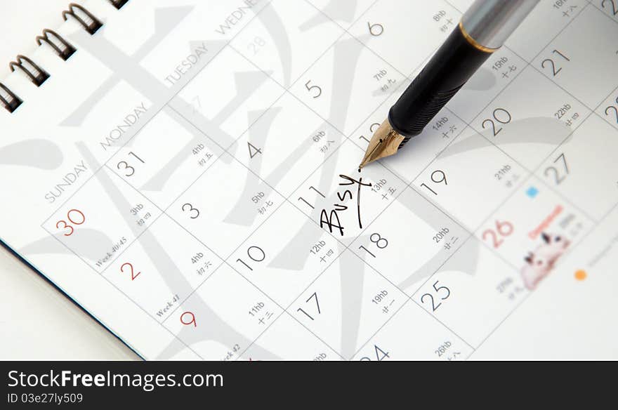 This is a image of calendar. This is a image of calendar.