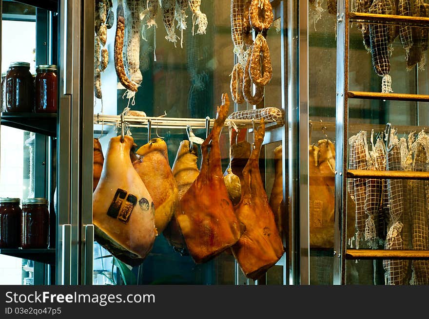 Meat Curing In A Window