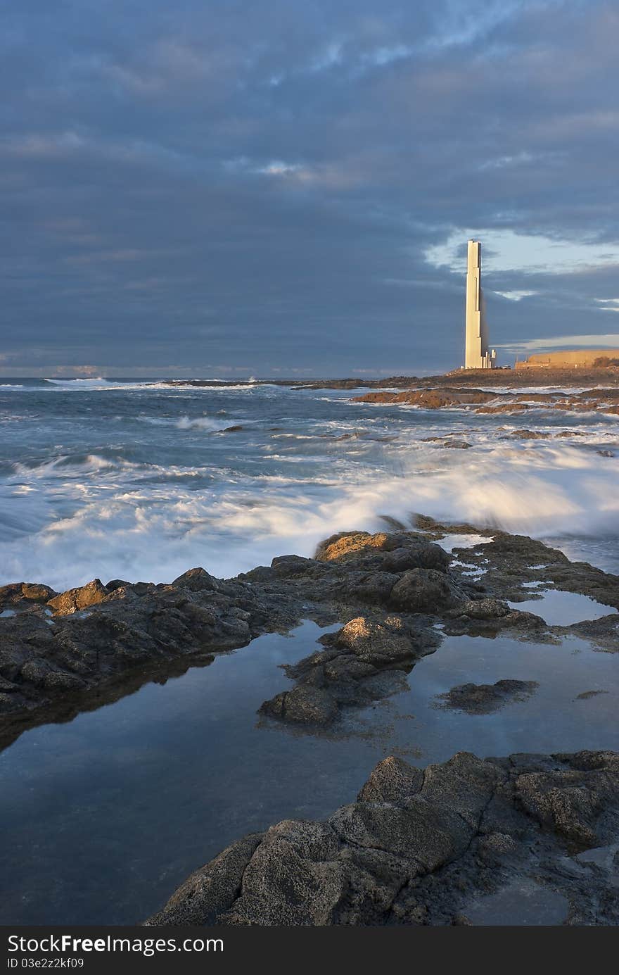 Modern lighthouse