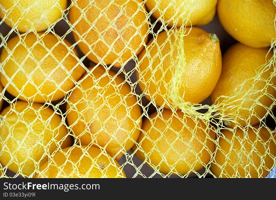 Yellow lemons