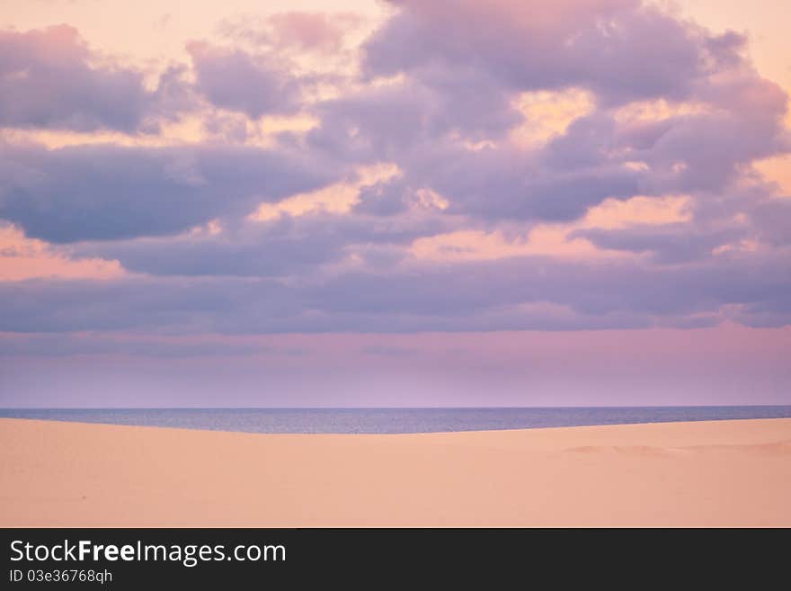 Sunset on Fuerteventura