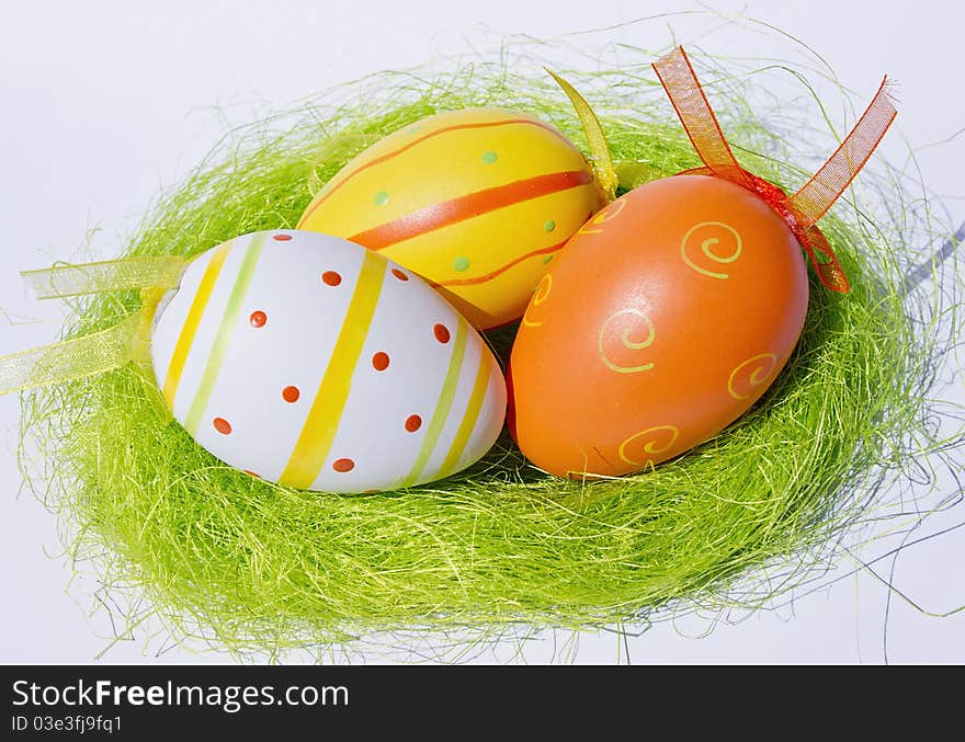 Beautiful easter eggs with great and amazing colors