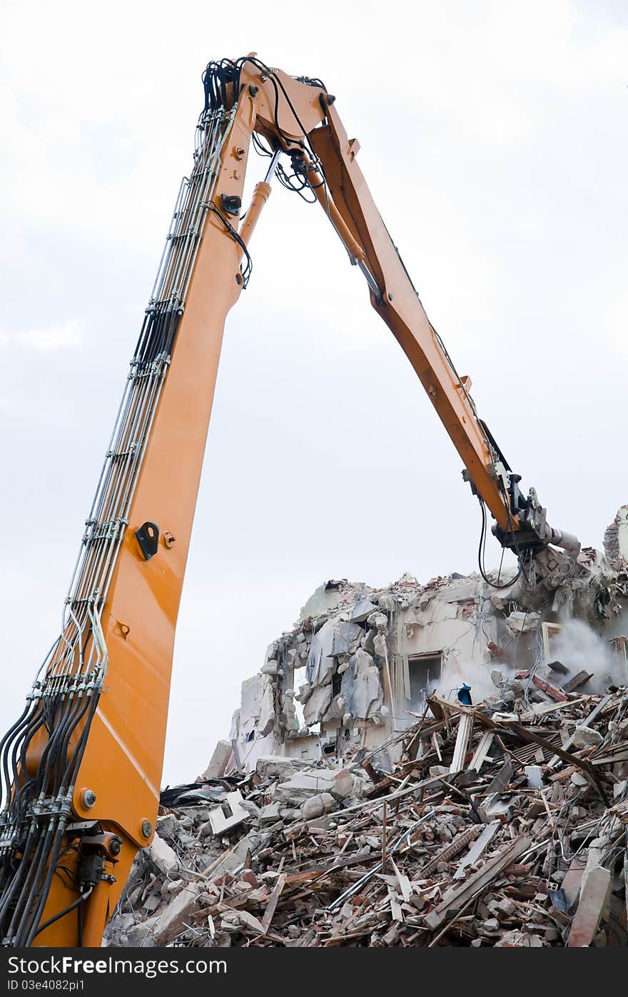 Demolition Excavator