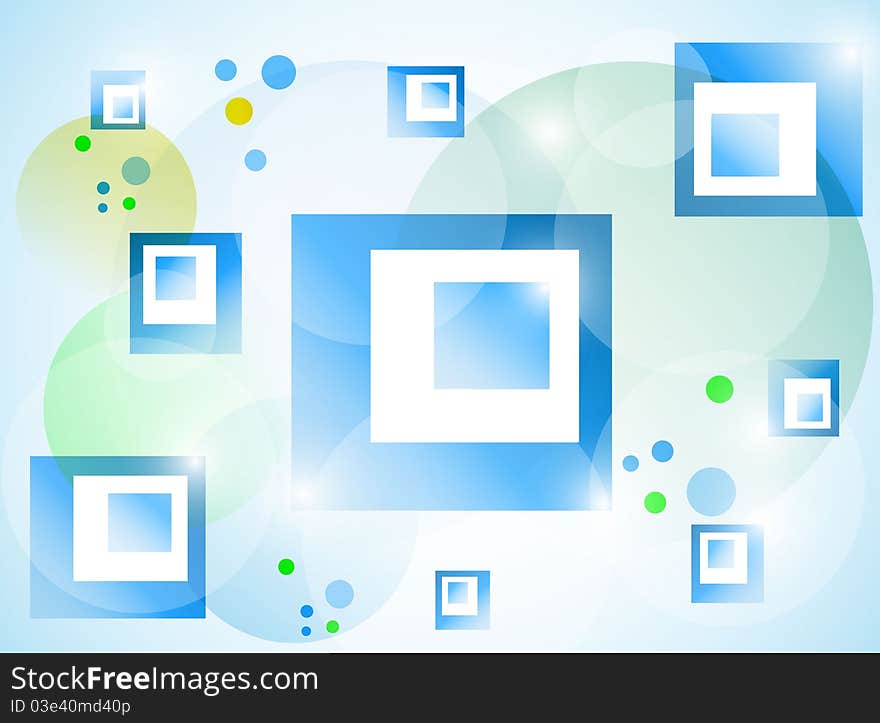 Blue abstract background. Vector illustration. Blue abstract background. Vector illustration