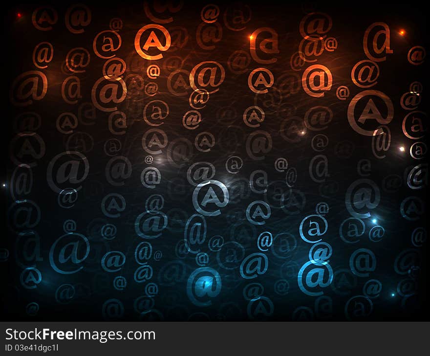 Neon_mail_symbols