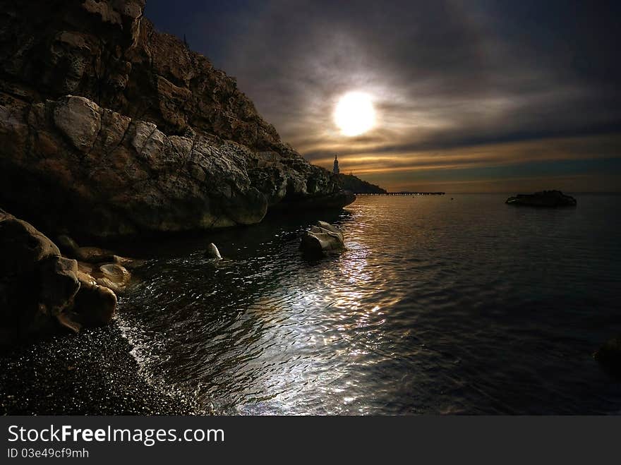 The Sea, The Sun, Clouds, Stones