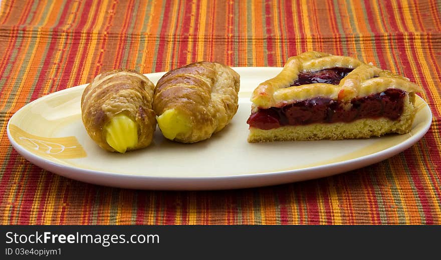 Cake and pastries