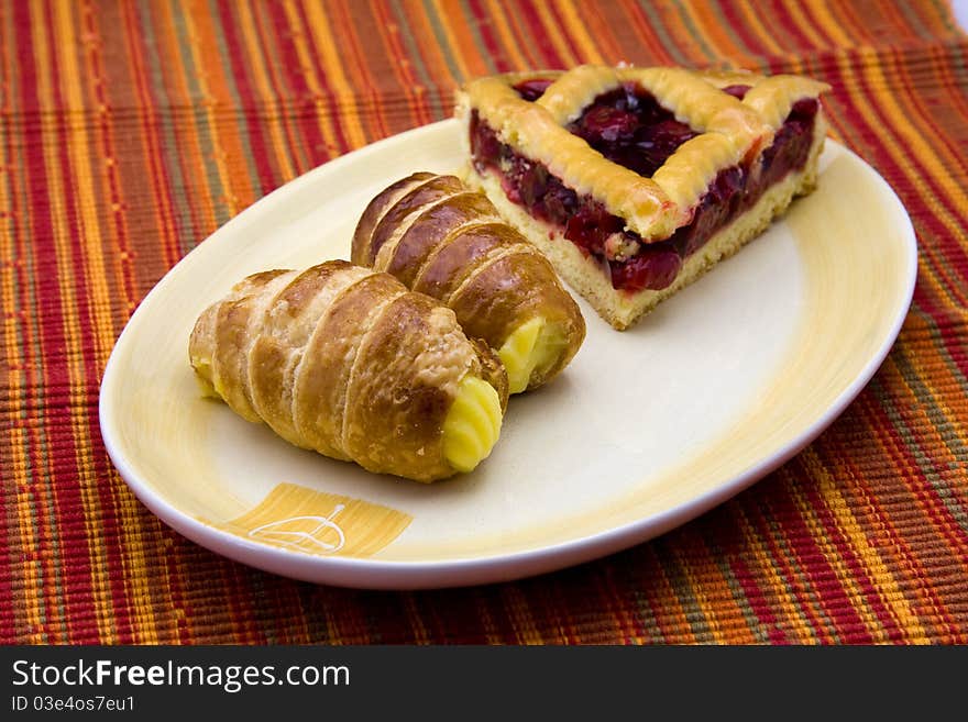 Cake and pastries