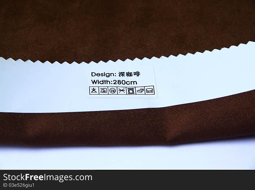 Brown Cotton Material