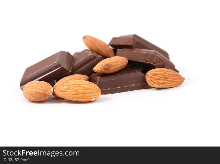 Chocolate and nuts