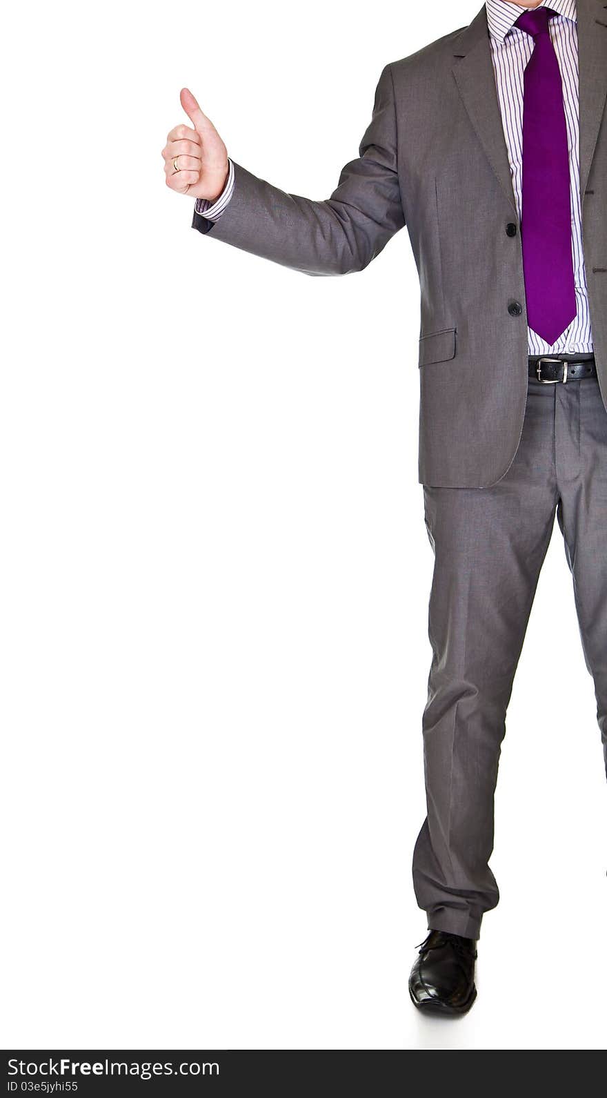 Businessman In Suit Handshake