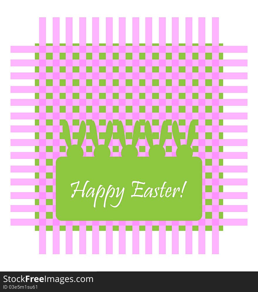 Abstract Easter holiday background in spring colors