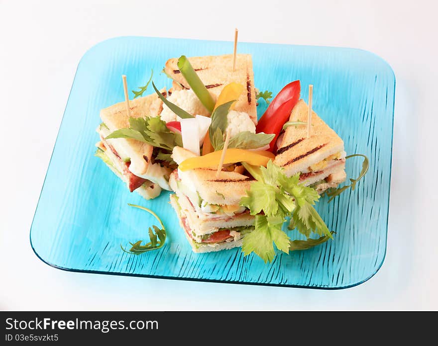 Club sandwiches