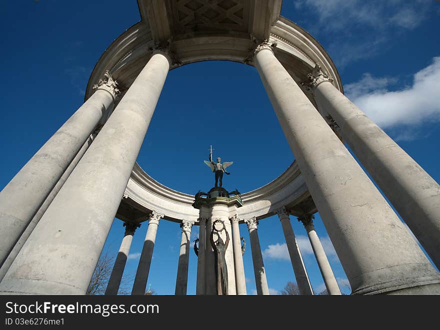 Stome monument in cardiff wales. Stome monument in cardiff wales