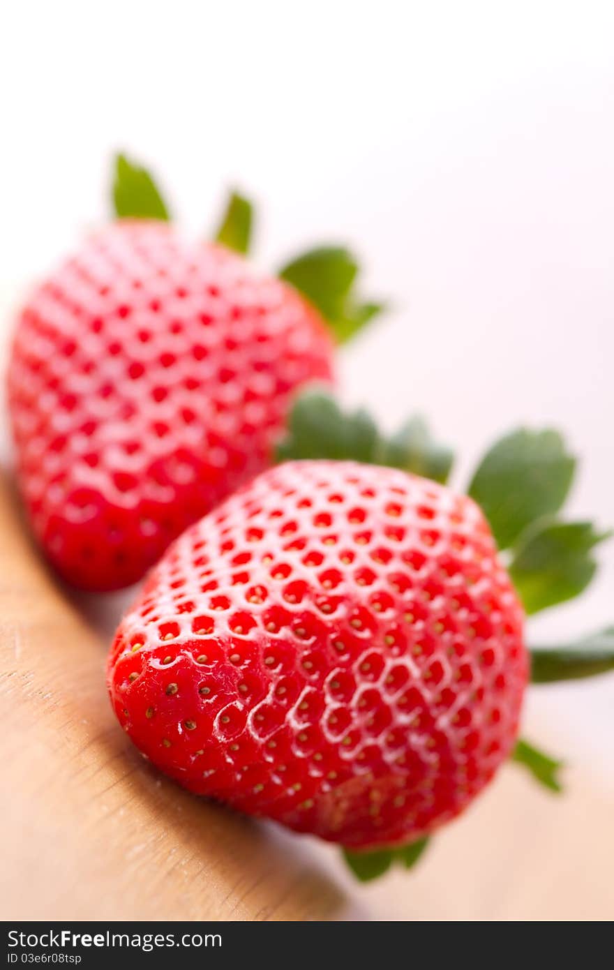 Fresh strawberries