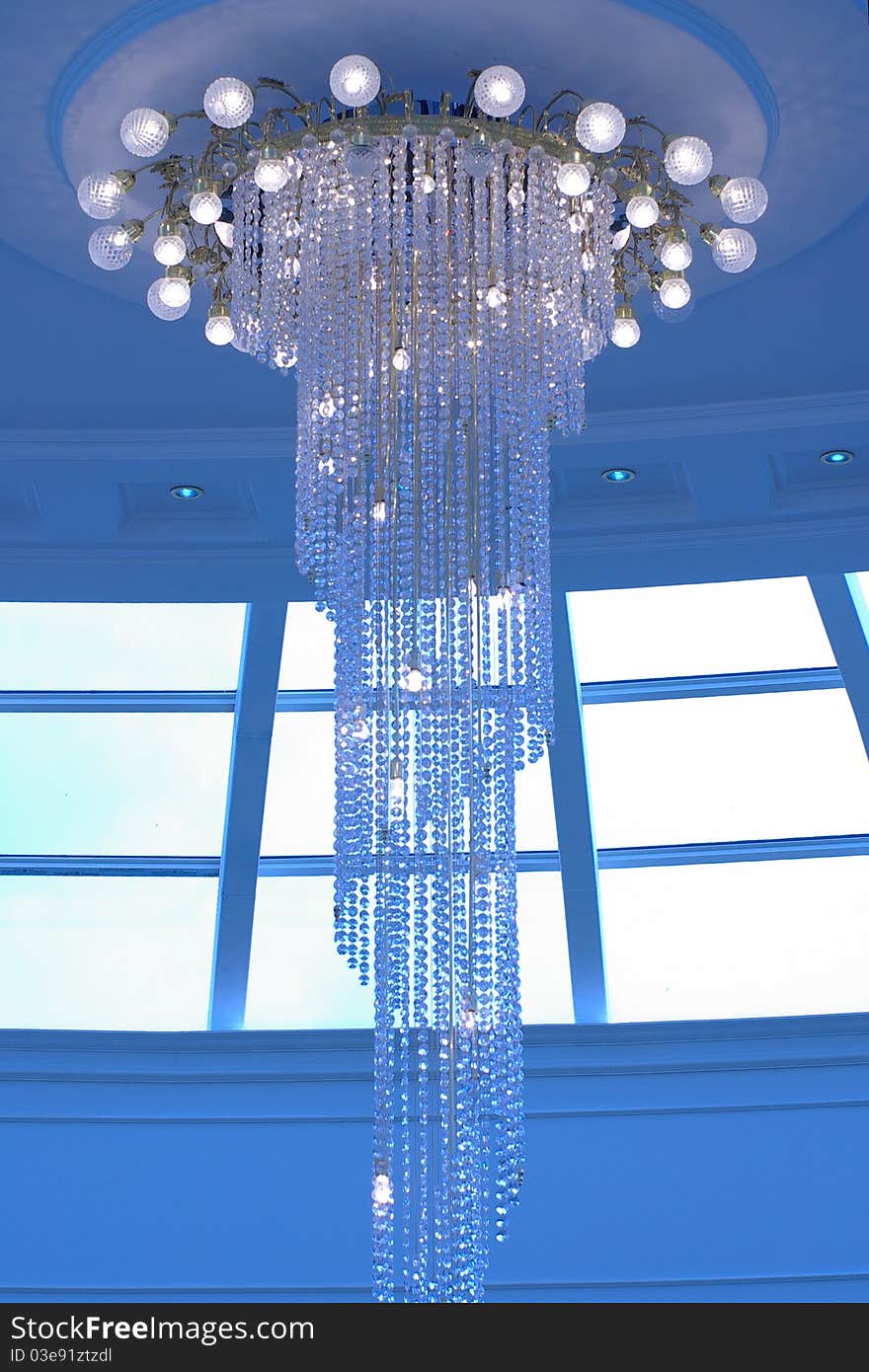 Crystal chandelier