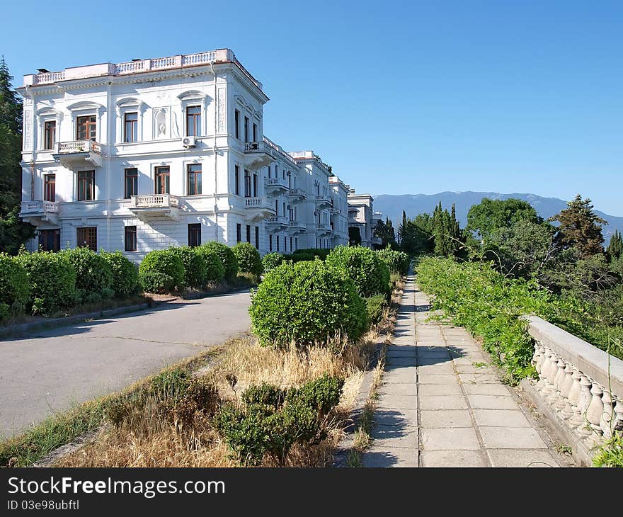 Livadia palace complex. Crimea, Ukraine