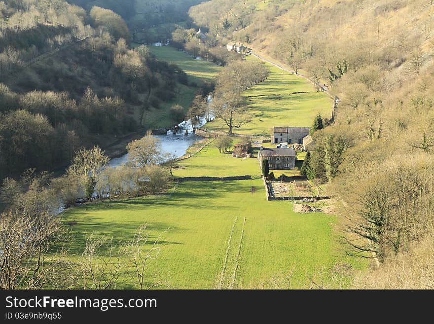 Monsal Head in the Derbyshire Peak District