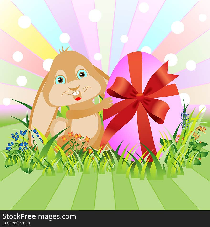 Easter background for your business