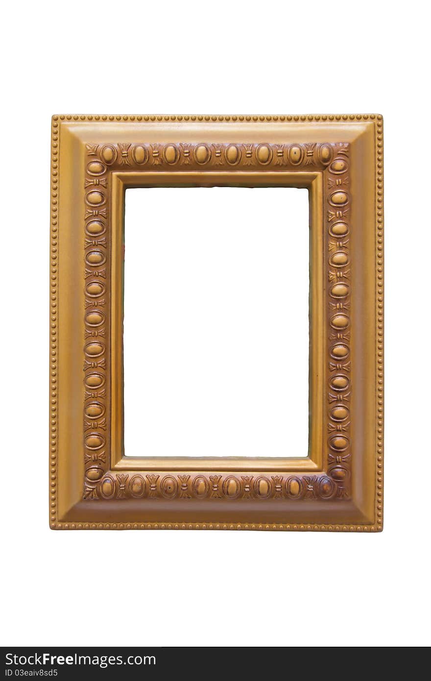 Very old, empty picture frame for putting your pictures in