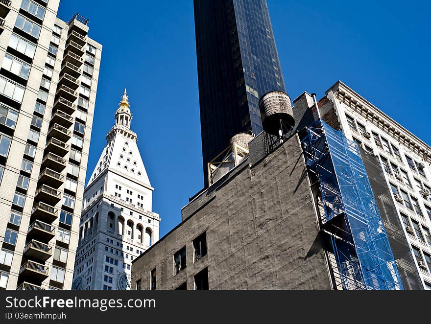 Beautiful buildings of New York City