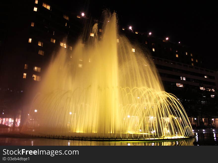 Exploding Fountains in Washington DC