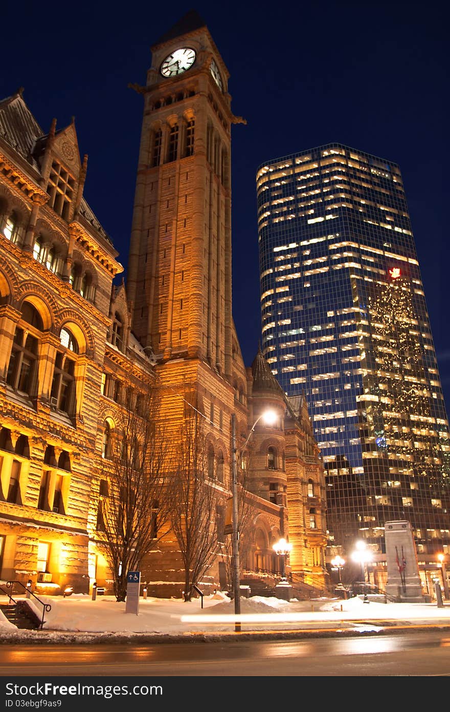 Toronto City At Night