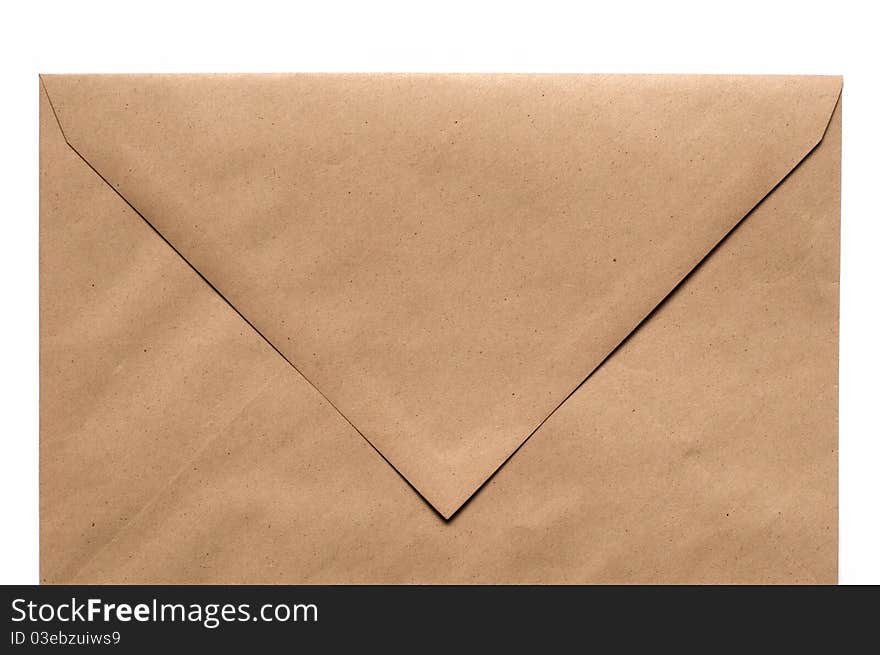 Brown Envelope on white background / 11