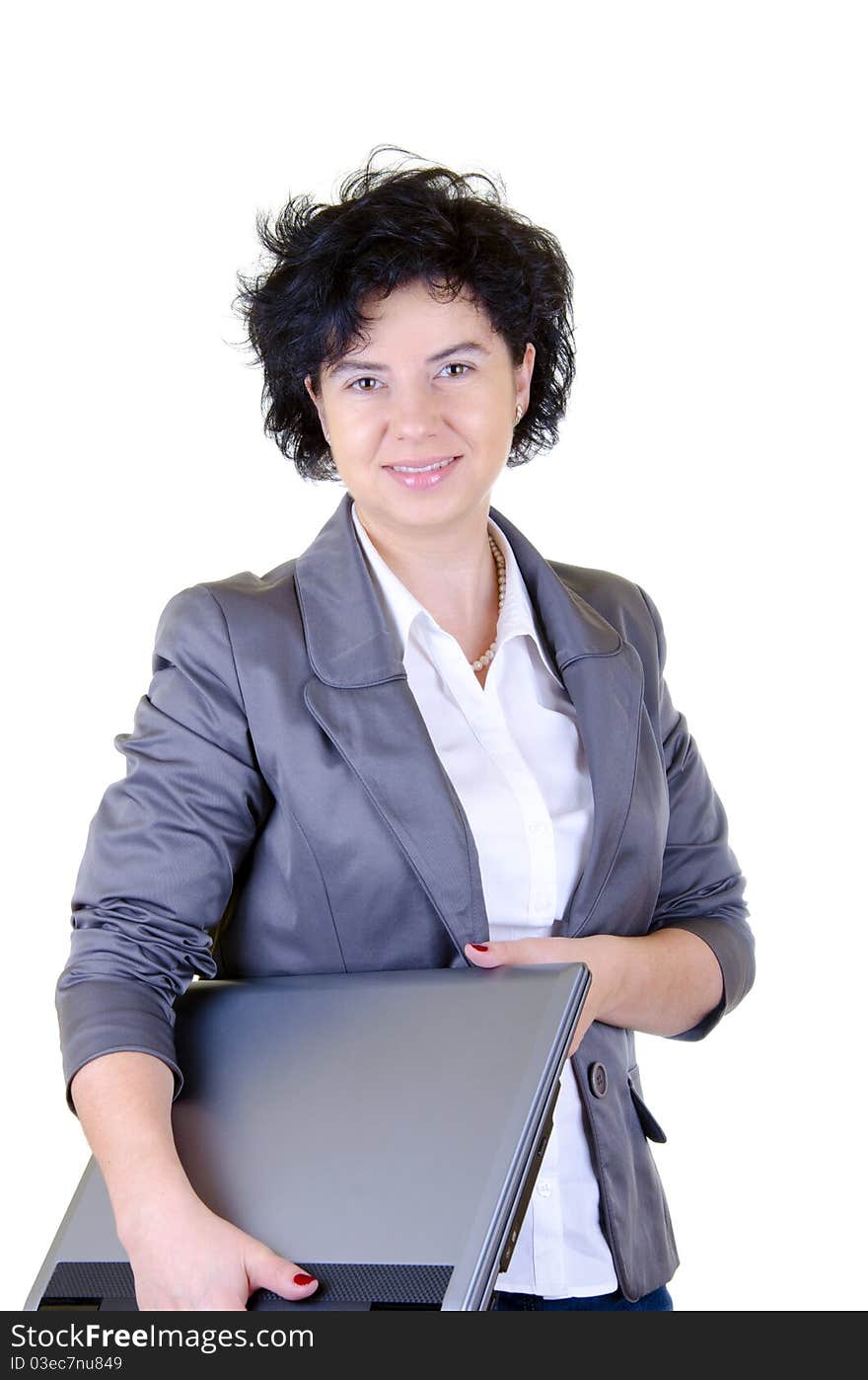 Businesswoman With Laptop