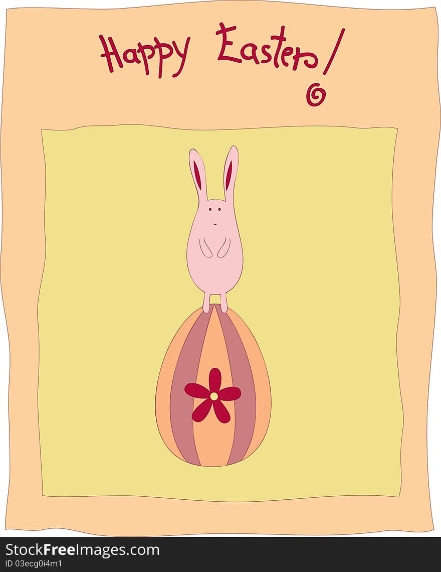 Happy Easter card