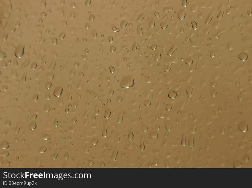 Water droplets - portrait