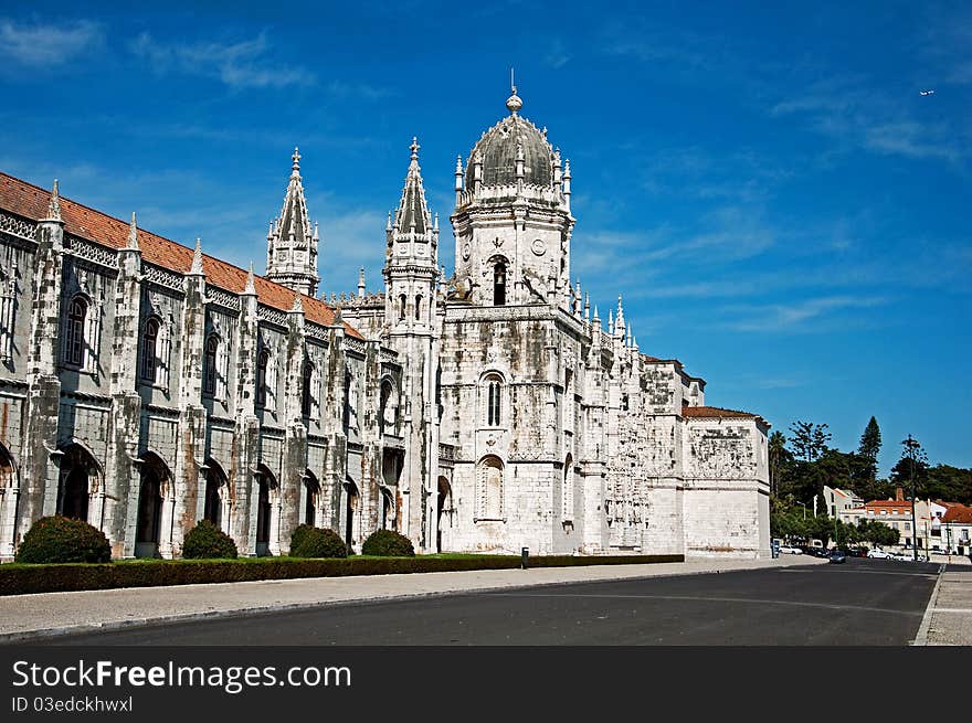 The history of the castle architecture Lisbon Portugal. The history of the castle architecture Lisbon Portugal