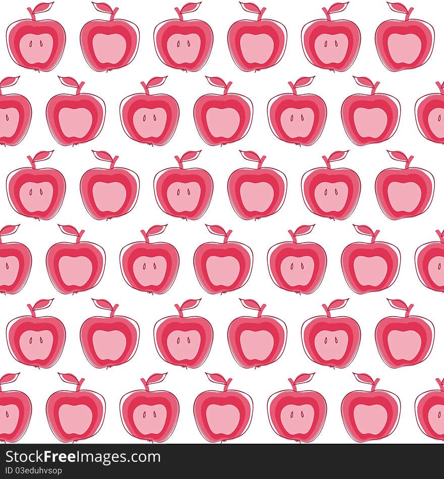 Apple Seamless Background