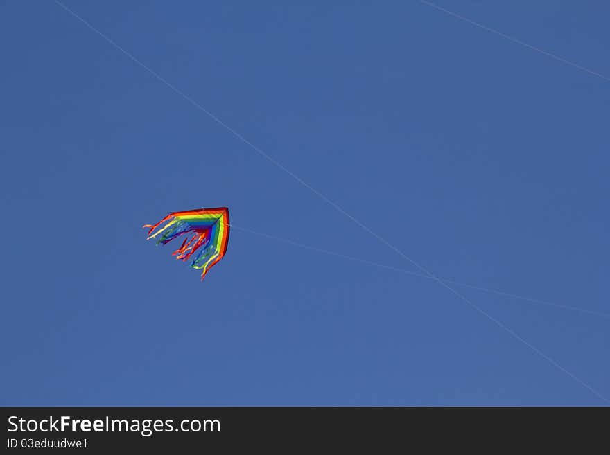 Rainbow Kite