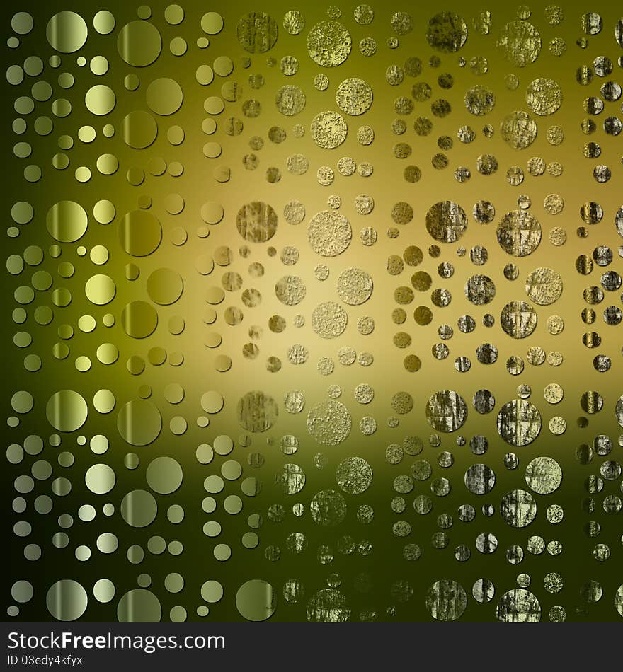 Abstract background design - picture in green tones