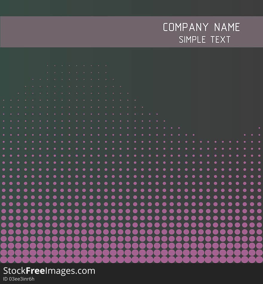 Sample Text Abstract dots background. Halftone. Vector illustration. Sample Text Abstract dots background. Halftone. Vector illustration.