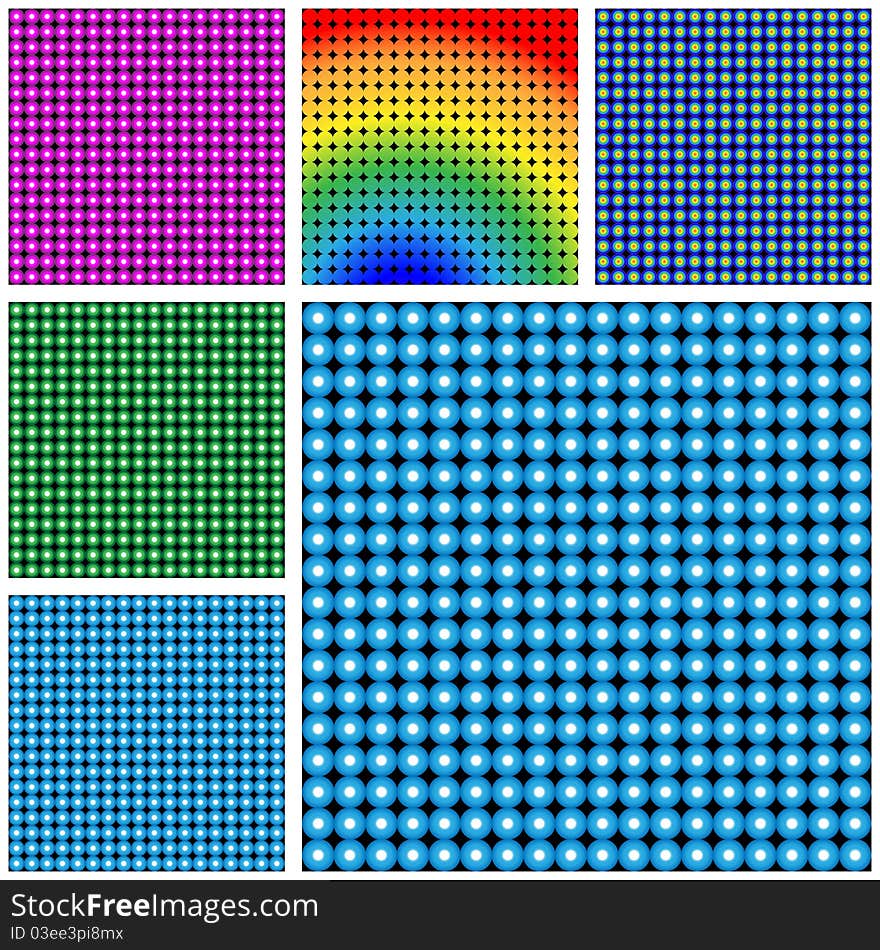 Abstract halftone backgrounds. Vector illustration. Abstract halftone backgrounds. Vector illustration.