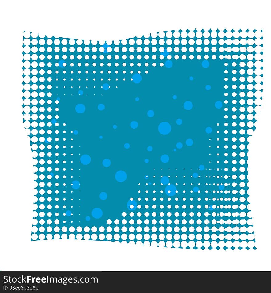 Abstract pattern halftone background.