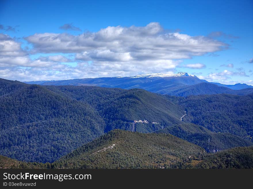 Tasmanian mountains