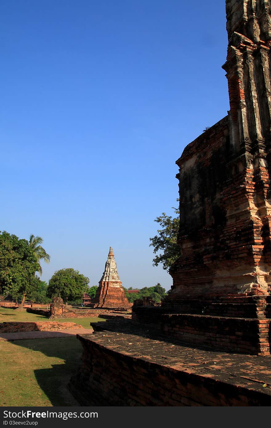 Pagoda With Blue Sky